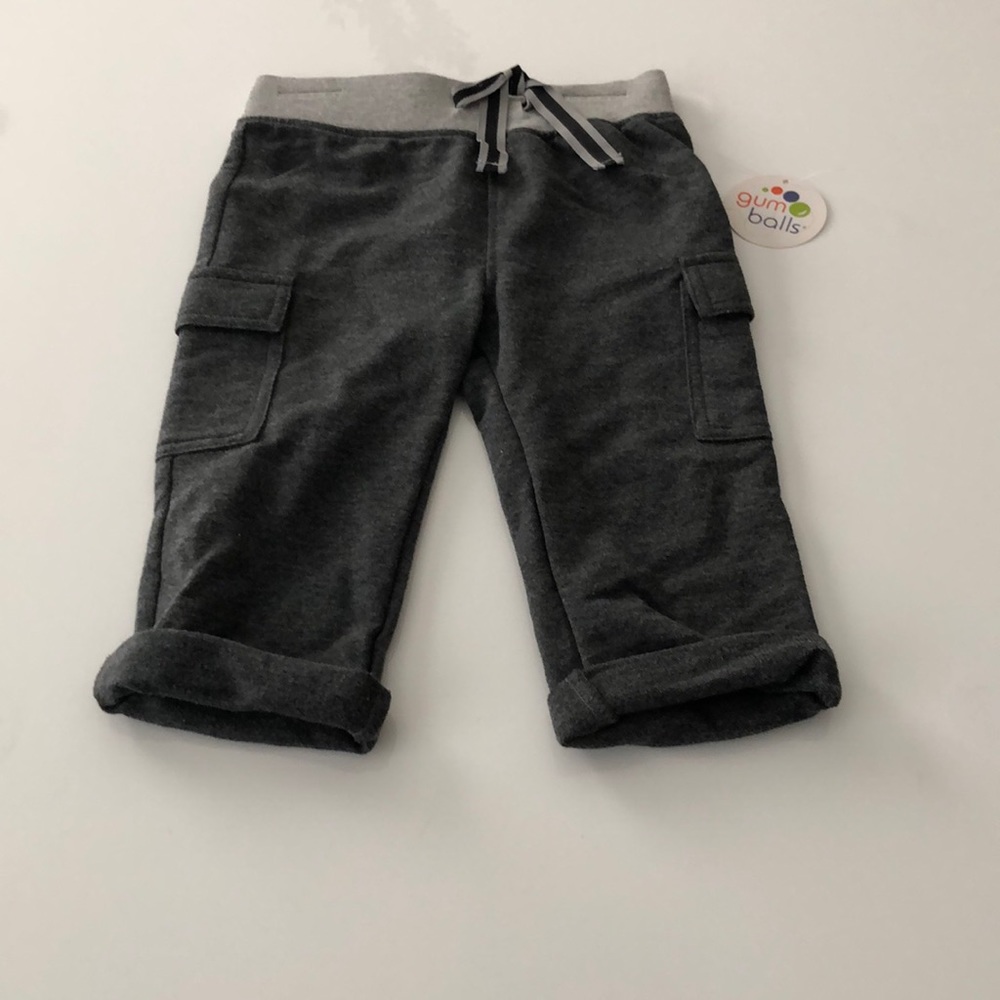 Gum ball toddler cargo knit sweatpants